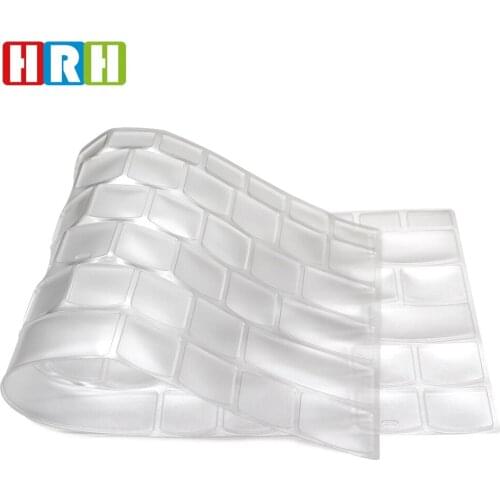 HRH 50pcs Clear TPU Skin Keyboard Cover Waterproof Dust Customized Unltra-thin Protector For Lenovo tianyi 310-15 IdeaPad 510