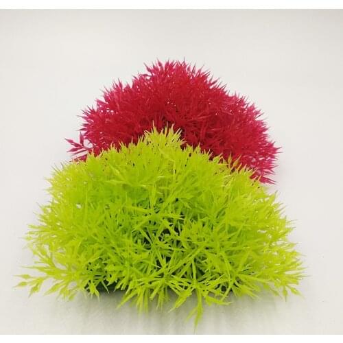 Artificial Aquarium Plant Decor Fish Tank Decoration Grass Tank Submersible Ornament 1piece