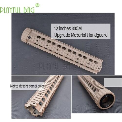 Mk12spr upgrade material handguard desert-matte-camel-ash-color mk11 water bullet modification accessory CS-toy-parts OB37