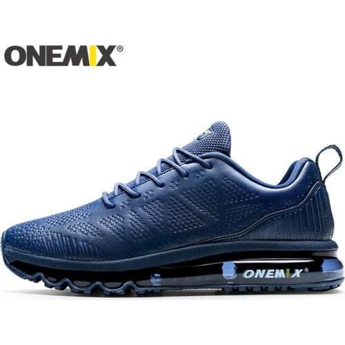 ONEMIX Men Water-resistant Boots Homme Zapatillas Hombre Trainers Shoes Women Stability Leather Running Shoes for Men