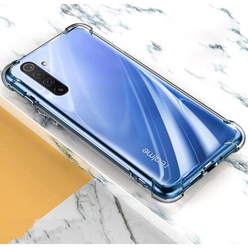 Soft Silicone Air Cushion Thicken Case For OPPO Realme 3i 3 2 Pro X K1 A7 R15X AX7 F11 Pro R19 A9 Reno Z Lite K3 Shockproof Case