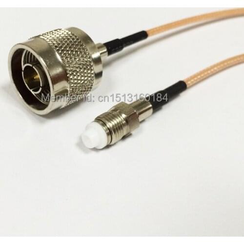 New Modem Coaxial Cable N Male Plug Connector To FME Female Jack Connector RG316 Cable Pigtail 15CM 6" Adapter