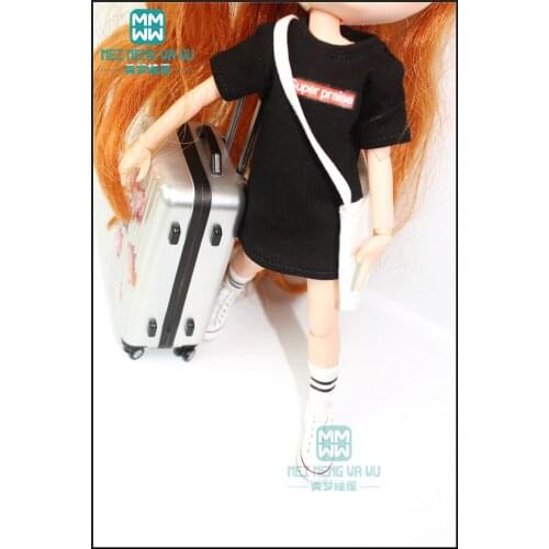 1PCS Blyth Clothes fashion letter long t-shirt socks for 28-30cm Blyth Azone 1/6 doll accessories