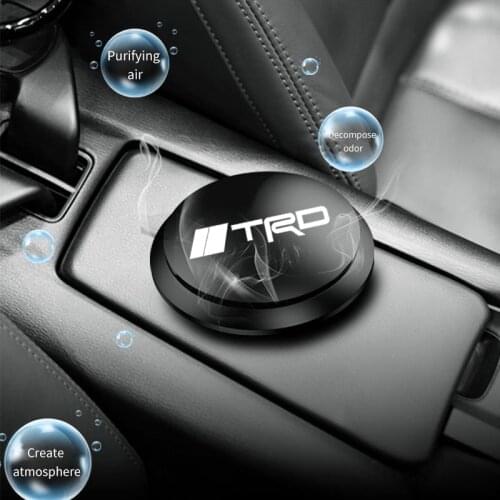 Car Air Freshener Instrument Seat Aromatherapy Flavor Perfume UFO Shape for Toyota TRD car Styling Accessories
