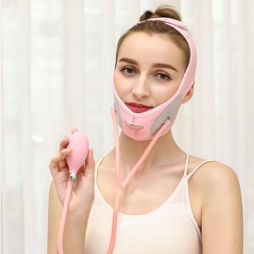 Air Press Lift Up Belt Thin Face Bandage V-Line Cheek Chin Slimming Mask Face Shaper for Weight Loss Skin Care Beauty Tool