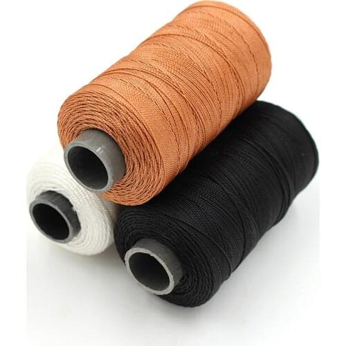 300M/roll Strong and Durable Sewing Thread Waxed Leather Sewing Yarn Hand Nylon Threads Home Sewing Needlework Accessories
