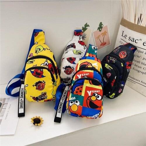 Fashion Children Cross Body Bag Cute Trend Shoulder Bag Children Zero Purse Cartoon Kindergarten Schoolbag