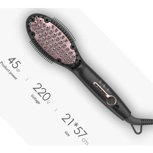 Youpin Pritech ZF1 Anion Straightening Comb Portable Electric Hot Comb Mini Hair Brush Straightener of Curly and Wavy Hair