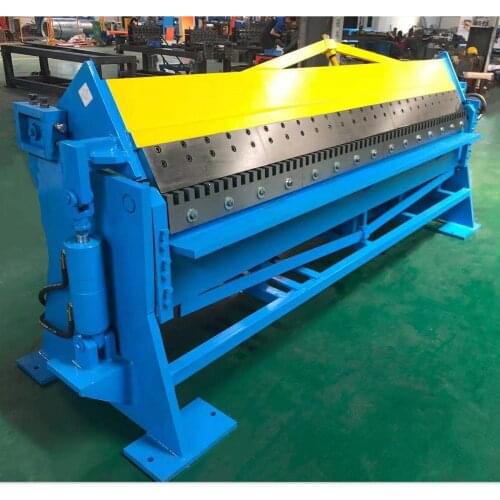 Factory Hydraulic Tdf Flange Folding Machine For Steel Plate Bending