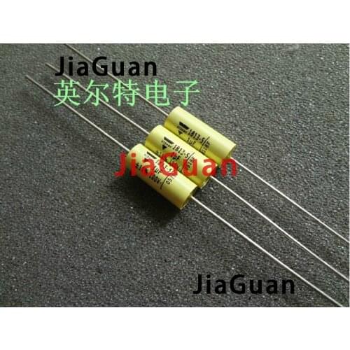 20PCS NEW VISHAY MKT1813 1UF 100V 10% 7X18MM axial film capacitor 105/100V HiFi audio ERO 1813 100V1UF 105