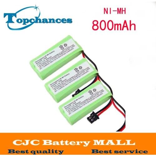 3x Cordless Home Phone Replacement Battery For Uniden BT-1008 BT1008 BBTG0734001