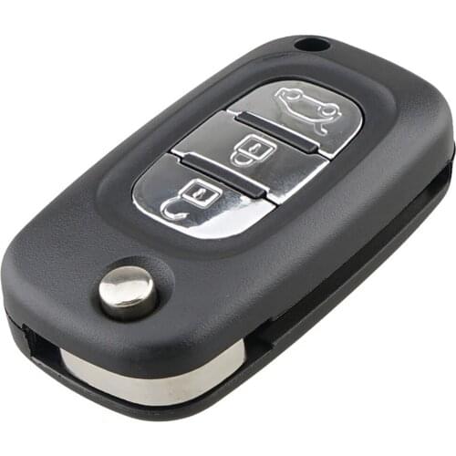 2 Buttons 433MHz 3 Buttons Car Remote Key ID46 PFC7961A Chip for Renault Clio Kangoo-Master Megane Modus-Twingo 2006-2016