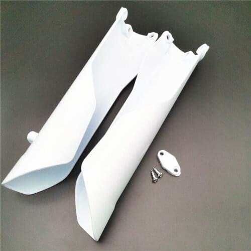 White Fork Guard Dust Protector Cover For Husqvarna TC FC TE FE 125 250 300 350