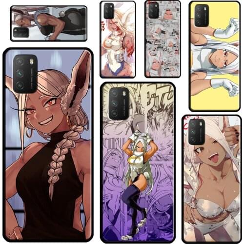 Rumi Usagiyama Mirko BNHA For POCO X3 Pro M3 F1 F2 F3 Phone Case For Xiaomi Mi 11 Lite 9 10 A3 Mi 11 Ultra 10T Pro