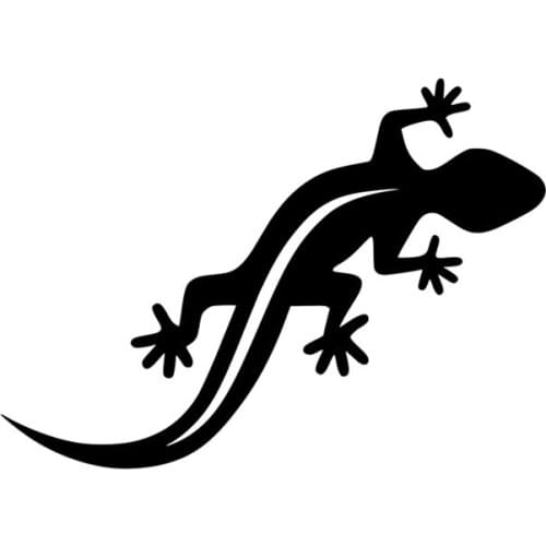 Personality Motorcycles Car Stickers Funny Lovely Lizard Salamanders Decor High Quality Accessories Decal 11cm*7cm