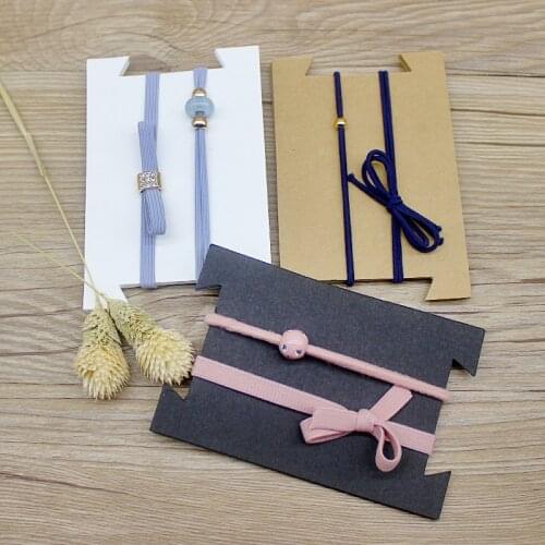 12x8cm DIY Handmade jewelry headband package tag card flower pattern hair band packing card 50pc/50pcs+50oppbag/lot