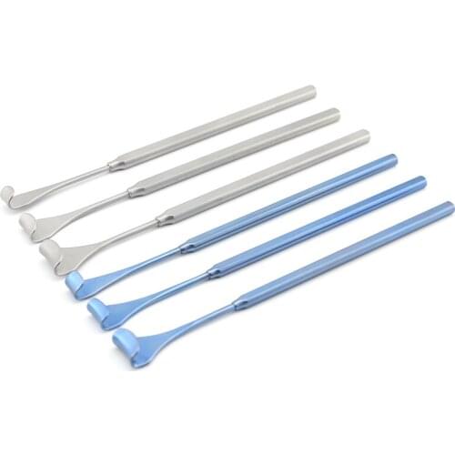 Eyelid eye bag lacrimal sac retractor titanium alloy stainless steel instrument double eyelid tool