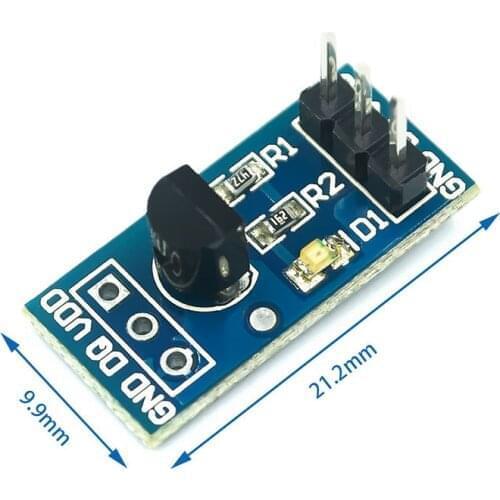 1PCS DS18B20 temperature measurement sensor module