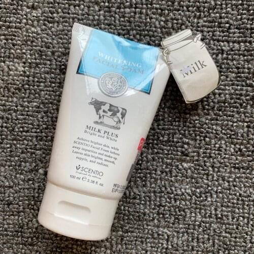 Beauty Buffet Scentio Milk Plus Whitening Q10 Facial Foam Cleanse