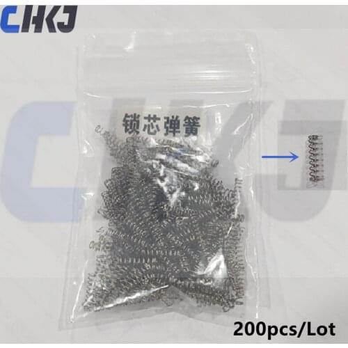 CHKJ 200PCS/lot Lock Repair Spring Automobile Lock Core spring Door Lock Core Springs Various Types Of Special Free shipping
