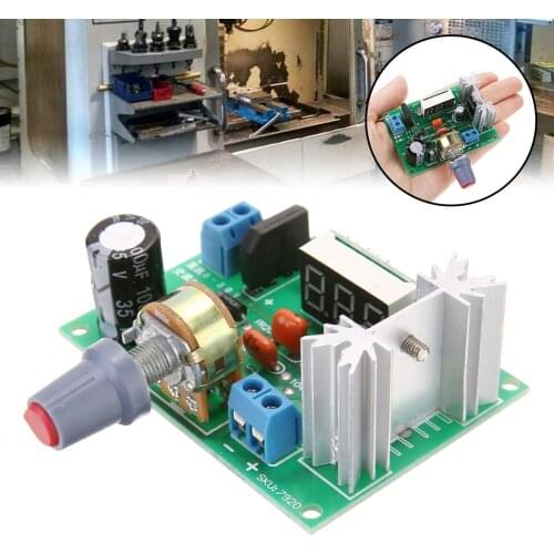 1pc DC 2A 1.25~28V Voltage Regulator LM317 Adjustable Voltage Regulator LED Display Step Down Power Supply Module Charger