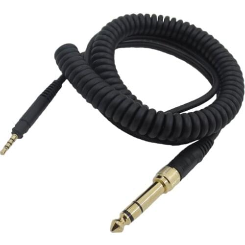 Replacement Audio Cable For Sennheiser HD598 hd558 hd518 hd595 Headphones Black High Quality