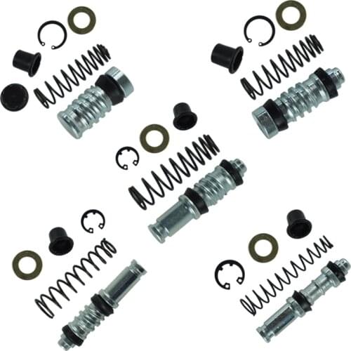 1Set Motorcycle Clutch Brake Pump 14mm 12.7mm 11mm Piston Plunger Repair Kits Master Cylinder Rigs Repair Fit Motocross/Scooter