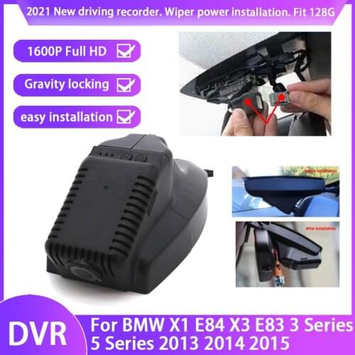 Car Driving Recorder Easy to install For BMW X1 E84 X3 E83 3 Series 5 Series 2013 ~ 2015 Car DVR Wifi Video Recorder Dash Camera