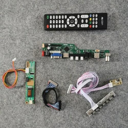 1-CCFL 1400*1050 LCD drive board For LTN150P1/LTN141P1/TFTMD38951CBH/TX38D95VC1CAH matrix Kit LVDS 20Pin display VGA USB AV