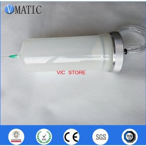 Free Shipping Thickening Explosion Proof Luer Lock Dispenser Syringe Tips Fountains 500cc 500ml Dispensing Syringe Cones Piston