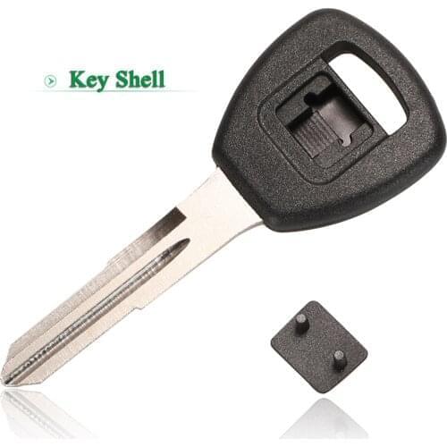 Bilchave 10pcs/Lot Not Buttons Remote Car Key Shell For Honda Accord Acura CL Key Case With Replacement T5 Uncut Blade