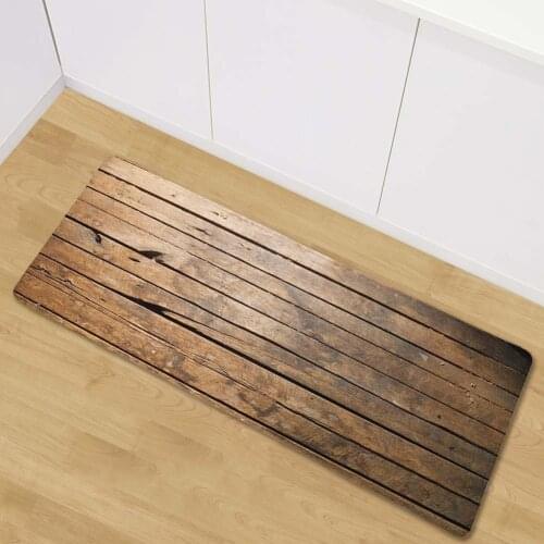 Wood Painting Carpets For Living Room Bedroom Rug Bedside Mats Anti-slip Carpets For Children Floor Mats Kitchen Rugs