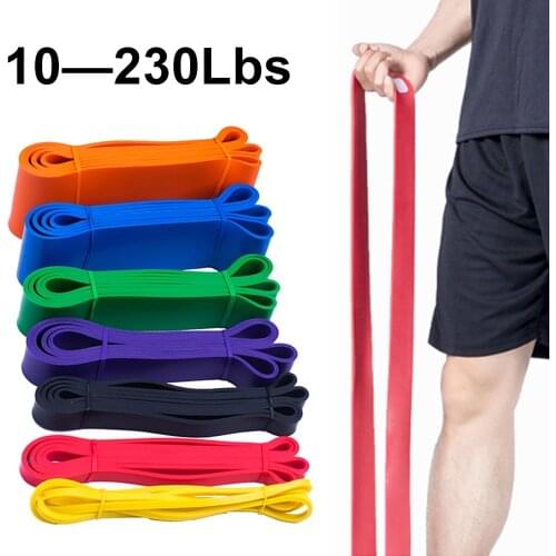 Fitness Natural Latex Resistance Bands Yoga Elastic Bands Unisex Loop Strength Rubber Band For Fitness Training Home Workout