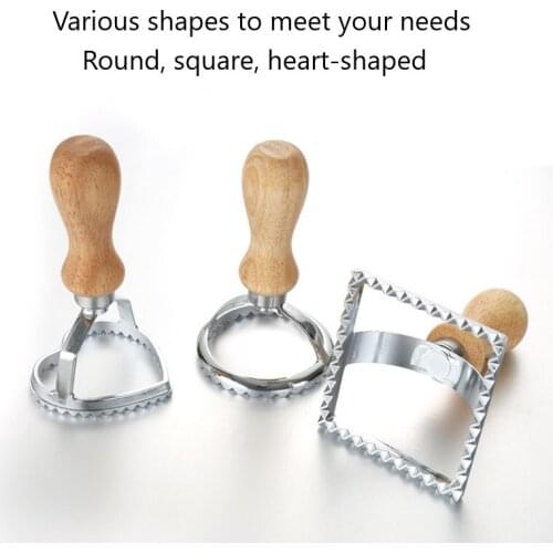 1PC Zinc Alloy Biscuit Mould Dessert Dumpling Skin Cake Die-cutting Cake Baking Appliance Mousse Kitchen Bakeware Tools Art Cake