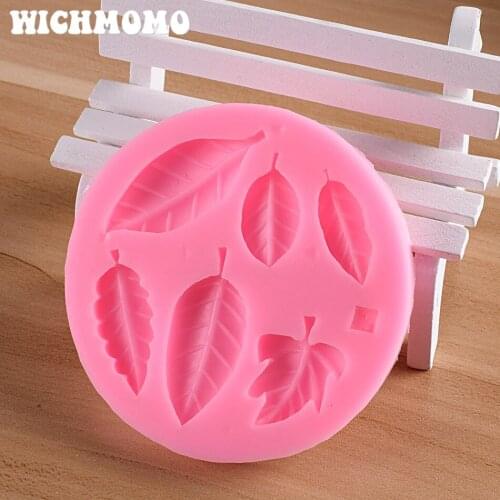 2019 New 1PCS Leaves Charms Pendant Craft DIY UV Resin Liquid Silicone Molds for Earring Necklace Decorations Making Jewelry