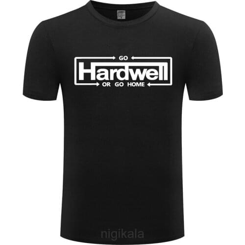 HARDWELL DJ Hip Hop Mic Mens Men T Shirt Tshirt New Short Sleeve O Neck Cotton Casual T-shirt Top Tee