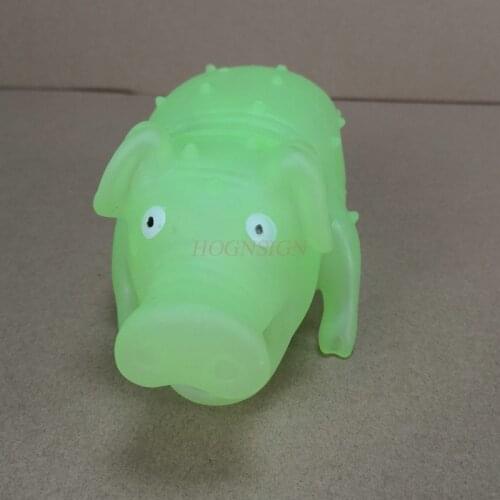 Sale Light Up Toys Slingshot Helicopter New Lovely Massage Call Pig Out Relief Maomao Ball Hit Childrens Toy Gifts 2021