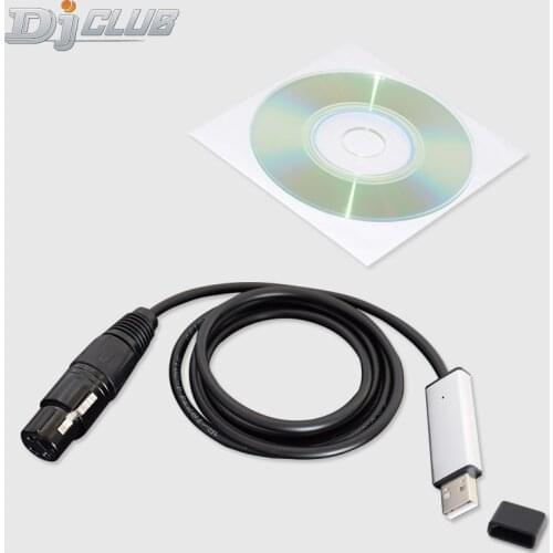 Usb To Dmx Interface Adapter Cable For Stage Light Pc Dmx512 Controller Dimmer Dmx Usb Signal Conversion