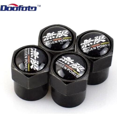 Logo Decor Emblems Fit For Honda Mugen Power For Civic Accord CRV Hrv Jazz Badge Accessories Metal Auto Caps Car Styling