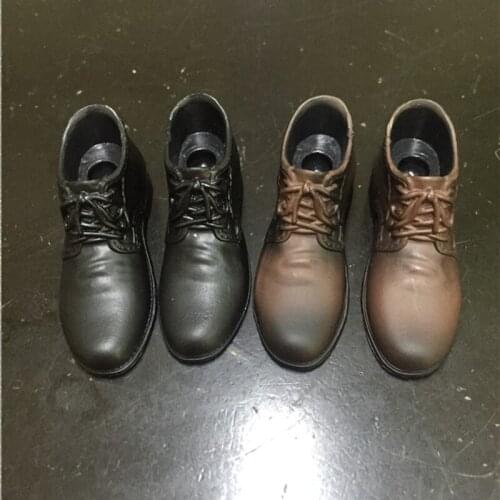 1/6 Scale Male Figure Leather Shoes Model Toys For 12 Inches Action Figure Dolls DIY Accessories