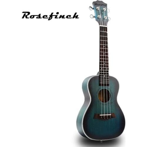 Mini Aquamarine Color Concert Ukulele Strings Hawaiian Guitar Acoustic Guitar 23 inch Ukelele Mahogany Gift Kid Beginner UK2329