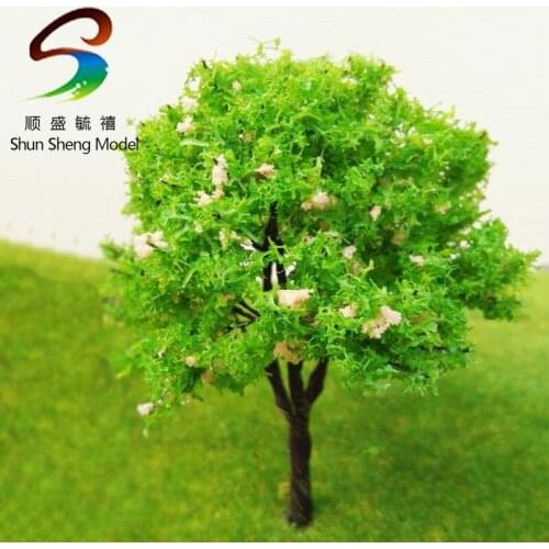 D9048 Scale Train Layout Set Model Trees N HO 7cm- 9cm