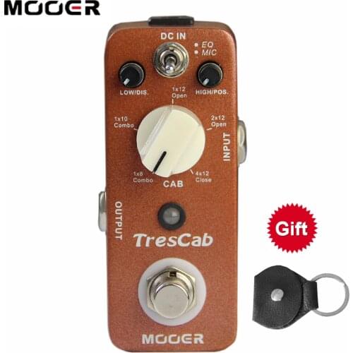 MOOER MTC1-TresCab High-quality digital Cab simulated pedal guitar effect pedal