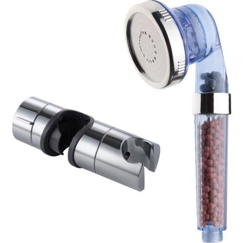 3 Mode Negative Anion Shower Head SPA Filtered Massage Adjustable Shower head High Pressure Water Saving Spray Handheld Shower