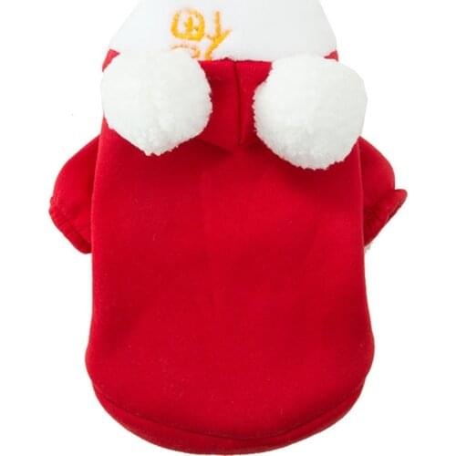 Pet Dog Clothes Autumn Winter Hoodies Sweater Warm For Small Dog Chihuahua Cat Clothes Kitten Lovely Vest Yorkies Cute Costume