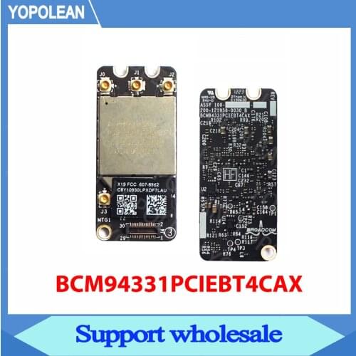 BCM94331PCIEBT4CAX Bluetooth 4.0 Wireless Wifi Airport Card For Macbook Pro 15" A1286 2011 2012 EMC 2417 2563 2556