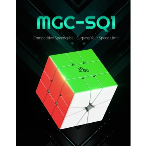 [Picube] Yongjun MGC SQ1 3x3x3 YJ Magnetic Cube Puzzle Cubes Educational Toys For Children And Adult Stress Reliever