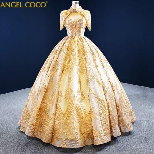 Bride Dress Dubai Luxury Wedding Dresses Pageant Sparkly Sequined Arabic Bridal Gowns Maternity Formal Dresses Wedding Gowns