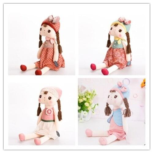 Hot sale 34cm Metoo Cartoon Angela Plush Toys Cute Dolls Girl for Birthday Christmas Children Gifts New Genuine 1pcs