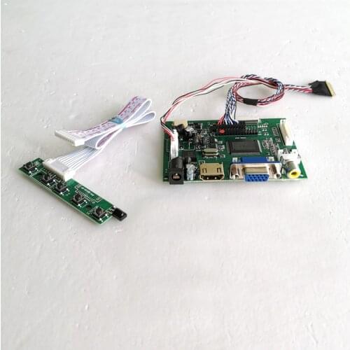 Fit LP156WH2 40 Pin WLED LVDS cable 15.6" 1366*768 LG laptops screen VGA 2AV LCD display controller drive card kit